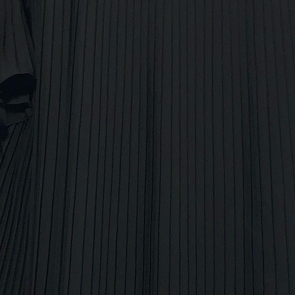 Pleated and Lace Detail Off the Shoulder Blouse with Accent Cuffs - Picture 8 of 9